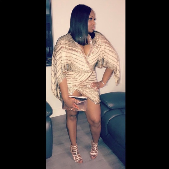 Peace & Love embellished dress - Picture 1 of 3